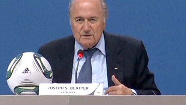 Блаттер дал пресс-конференцию после назначения на пост главы ФИФА