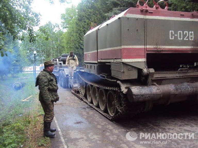 Последствия взрывов в воинской части в Башкирии