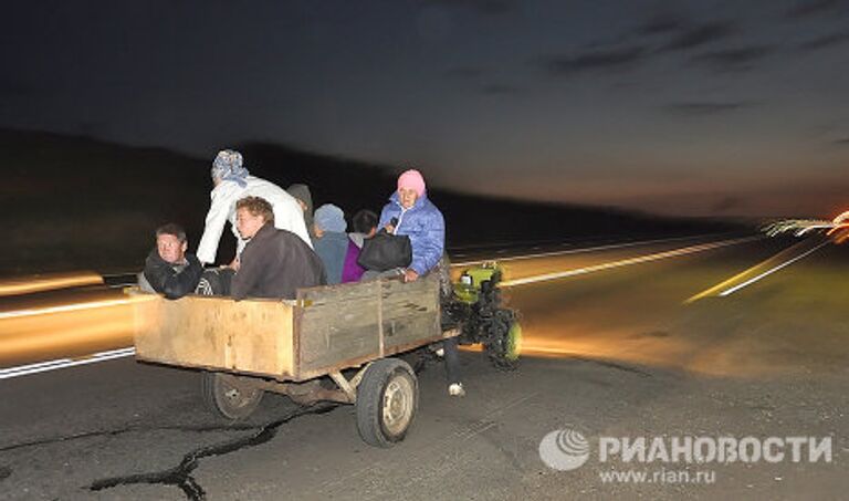 Взрывы и пожар на артиллерийском арсенале в Удмуртии