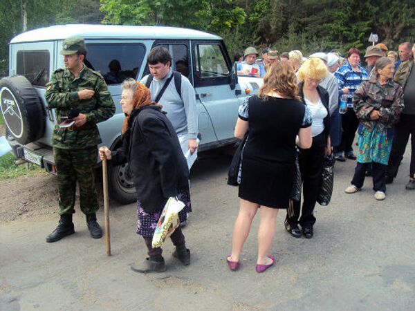 Пострадавшие от взрыва на 102-арсенале близ села Пугачево в Удмуртии
