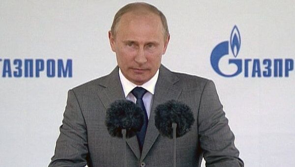 Путин открыл газопровод, который даст энергию олимпийскому Сочи