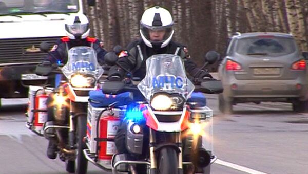 Экспериментальная группа спасателей на мотоциклах появилась в Москве