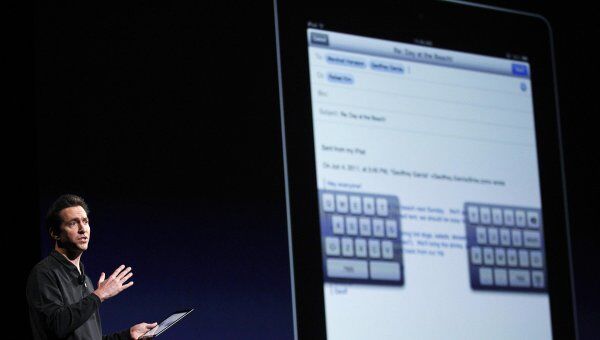 Скотт Форсталл на конференции Apple для разработчиков