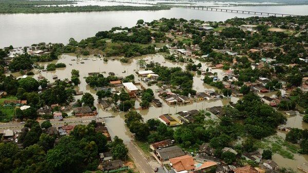 Наводнение в Латинской Америке. Архивное фото