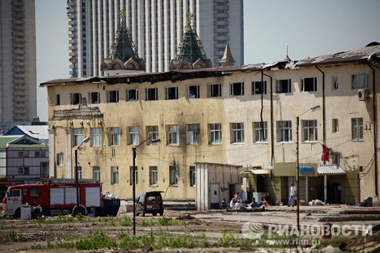 Последствия пожара в общежитии на Востоке Москвы