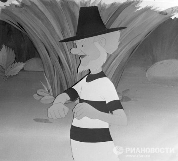 Заколдованный парень. Заколдованный мальчик 1955. Заколдованный мальчик Союзмультфильм 1955.