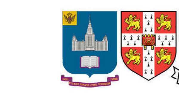 Логотипы МГУ им. Ломоносова, Кембриджского и Йельского университетов