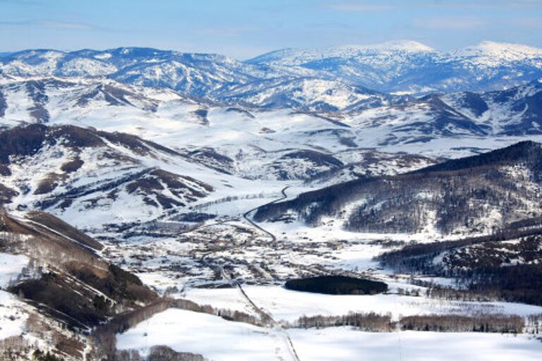 Алтай с высоты птичьего полета