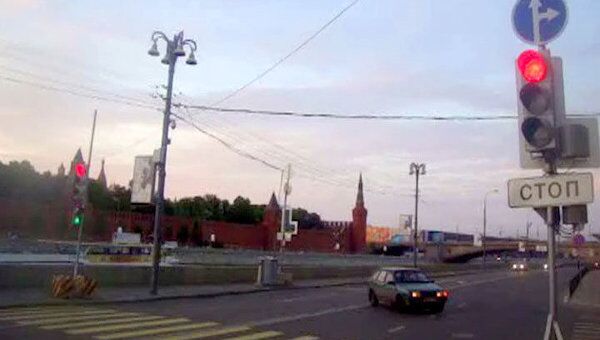 В центре Москвы изменена схема движения и установлен светофор