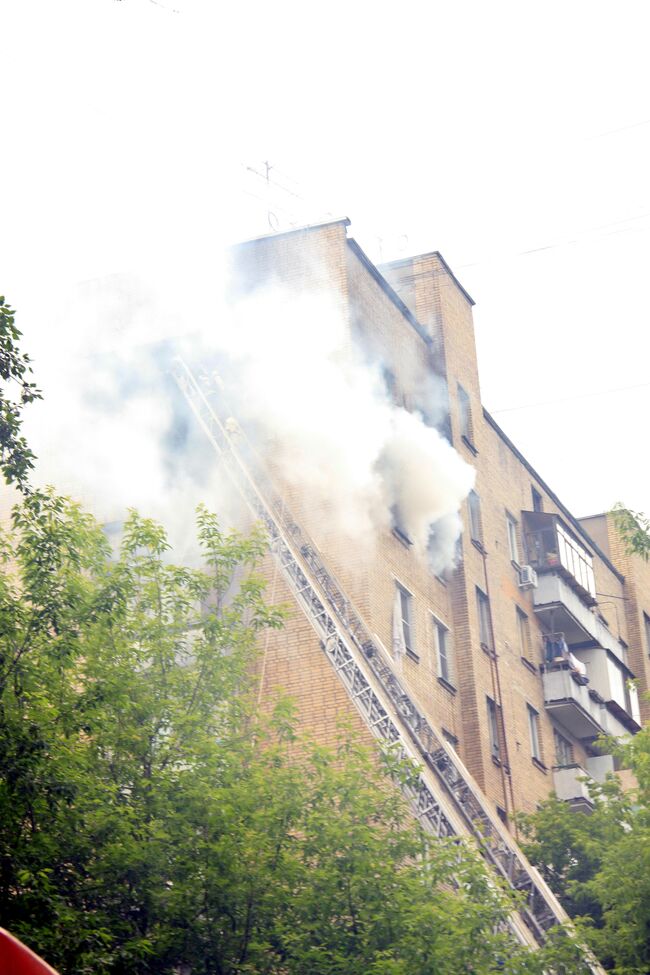 пожар в жилом доме