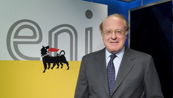 Глава корпорации Eni Паоло Скарони. Архивное фото