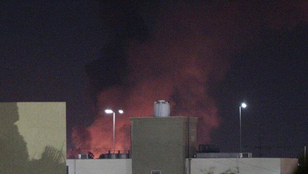 Бомбардировка Триполи (Ливия) 14 июня 2011 г.