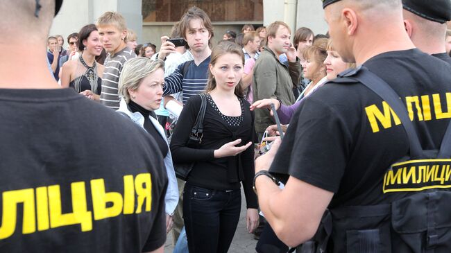 Несанкционированная акция протеста прошла в Минске