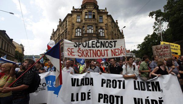 Забастовка транспортных профсоюзов Чехии в июне 2011 г.