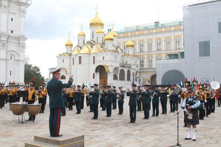 Презентация военно-музыкального фестиваля Спасская Башня прошла в Москве