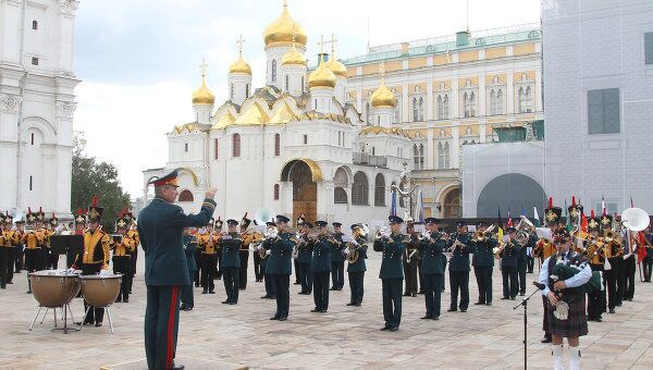 Презентация военно-музыкального фестиваля Спасская Башня прошла в Москве