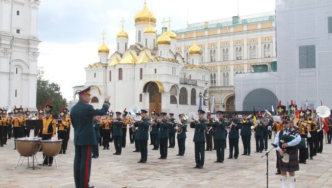 Презентация военно-музыкального фестиваля Спасская Башня прошла в Москве