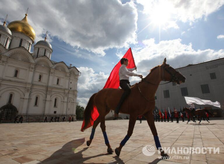 Презентация военно-музыкального фестиваля Спасская Башня прошла в Москве