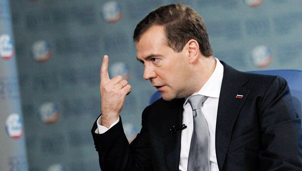Интервью Д. Медведева британской газете Файнэншл таймс