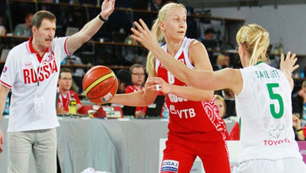Российские баскетболистки проиграли сборной Литвы на чемпионате Европы