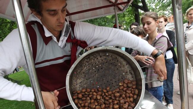 Фестиваль мировой еды в саду Эрмитаж