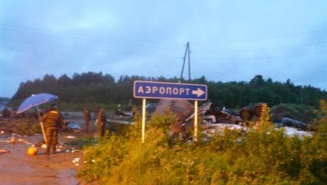 Авария Ту-134 в Карелии