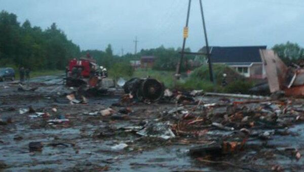 Ту-134 разбился в Карелии