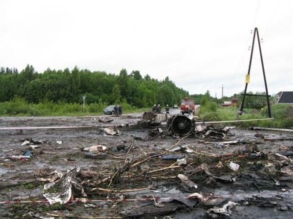 Авария Ту-134 в Карелии