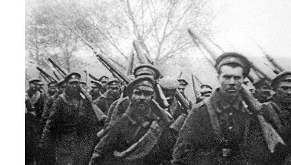 Солдаты во время Первой Мировой войны. Архивное фото