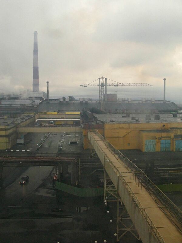 Медный завод ОАО Норникель в Норильске