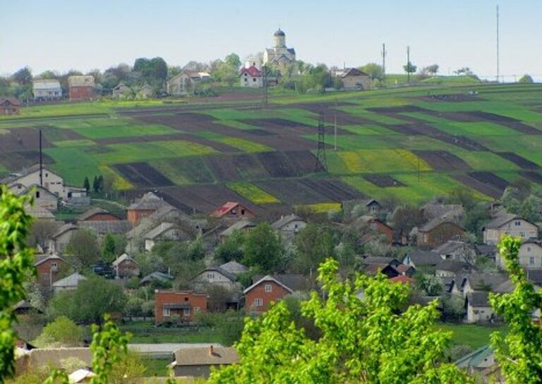 Панорама на гору Крылос. Галич.