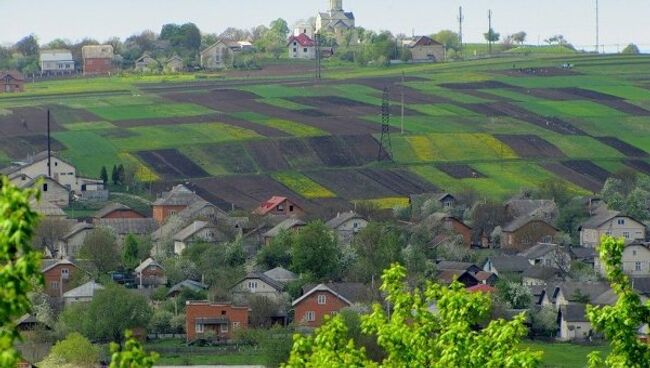 Панорама на гору Крылос. Галич.