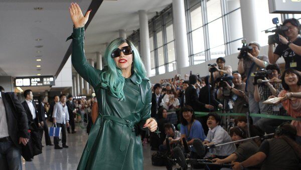 Визит певицы Леди Гага в Японию 