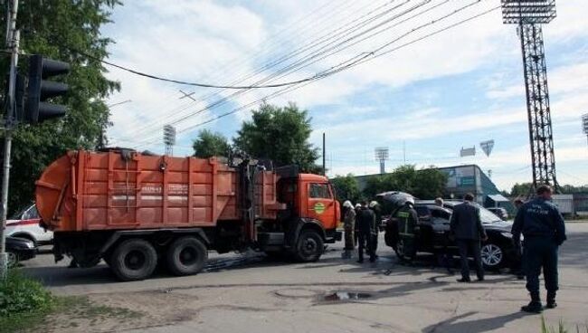 Крупное ДТП в Архангельске 