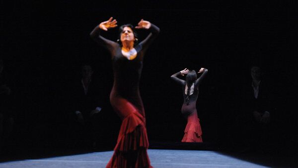 Испанская танцовщица Мария Пахес. Архивное фото