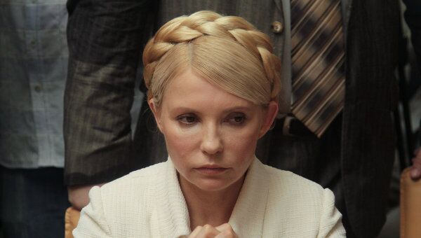 Экс-премьер Украины и лидер партии БЮТ-Батькивщина Юлия Тимошенко