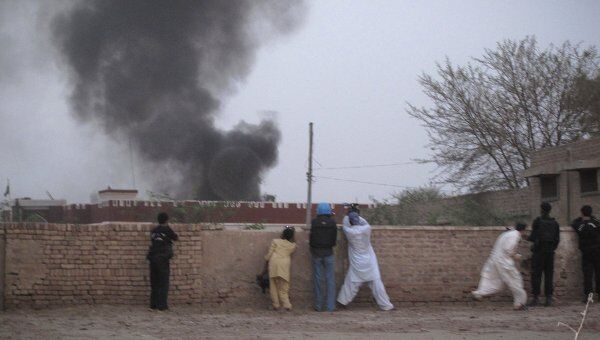 Нападение на полицейский участок в Пакистане
