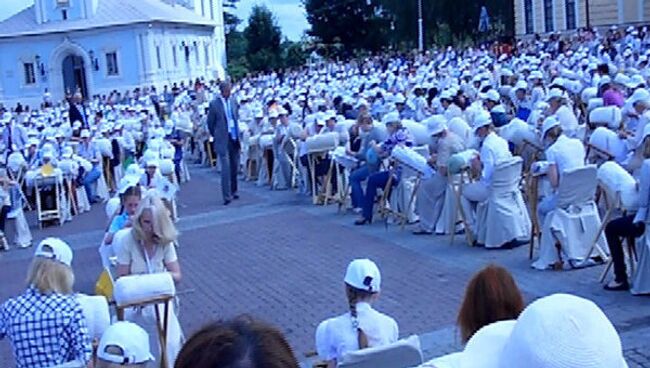 Кружевницы Вологды приняли участие в акции для Книги рекордов России