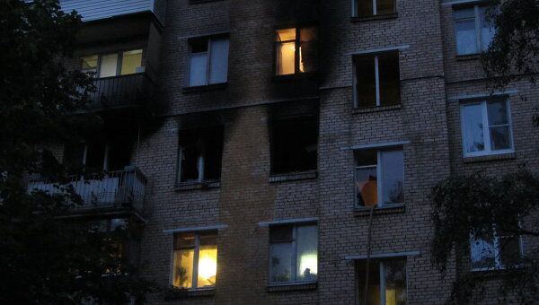 Взрыв газа в жилом доме на юго-западе Москвы
