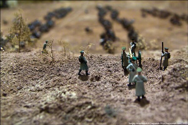 Визуализация атаки легкой кавалерии близ Балаклавы
