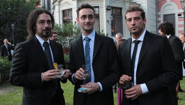 Торжественный прием в Итальянском посольстве в честь итальянской кинематографии в рамках ММКФ