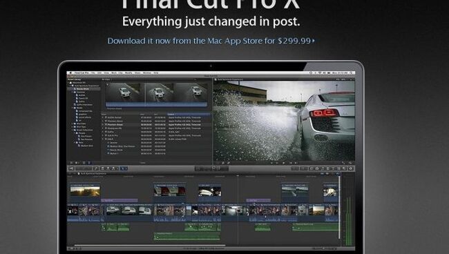 Видеоредактор Final Cut Pro X от Apple 