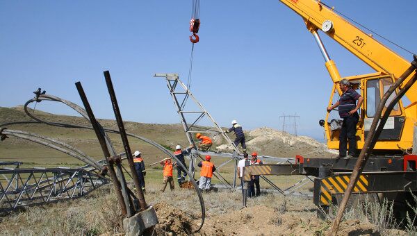 Подрыв линии электропередачи в Буйнакском районе Дагестана