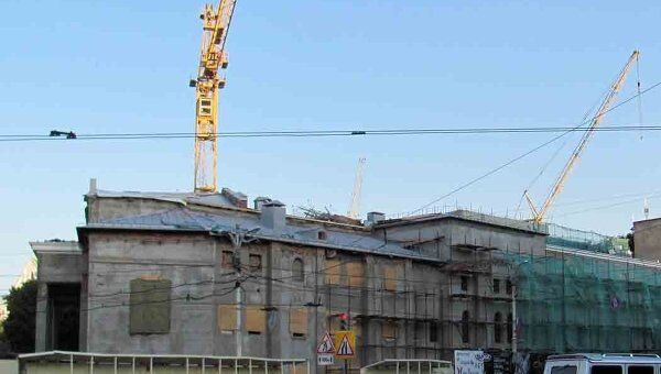 реконструкция здания драмтеатра в Воронеже