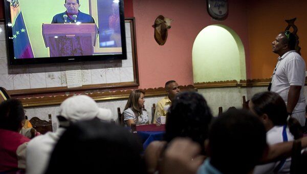 Президент Венесуэлы Чавес сообщил, что ему удалили раковую опухоль