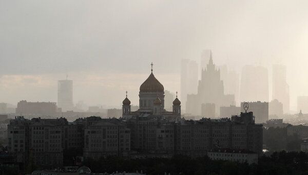 Туман в Москве. Архив