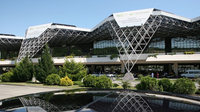 Новый аэровокзальный комплекс в Сочинском аэропорту. Архивное фото