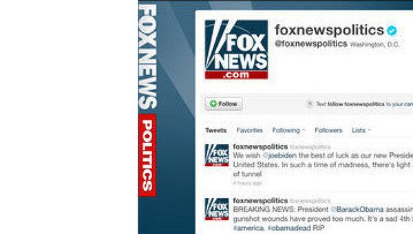 Twitter-аккаунт Fox News 