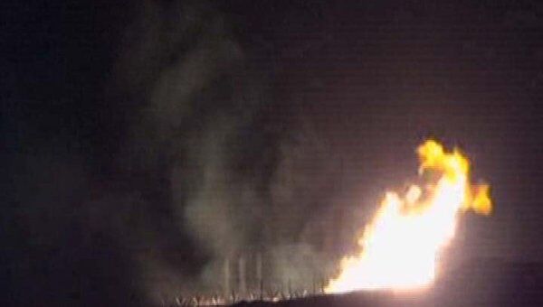 Пламя после взрыва на газопроводе в Египте полыхало больше семи часов