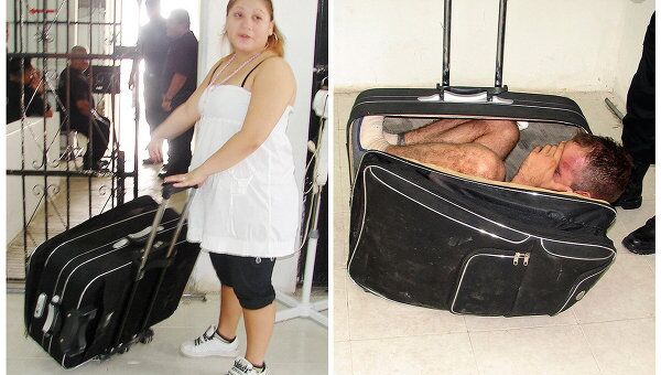 Мария дель Мар Архона, которая пыталась вывезти своего возлюбленного из тюрьмы в чемодане